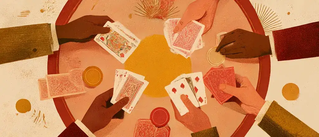Shelem Persian bidding card game banner